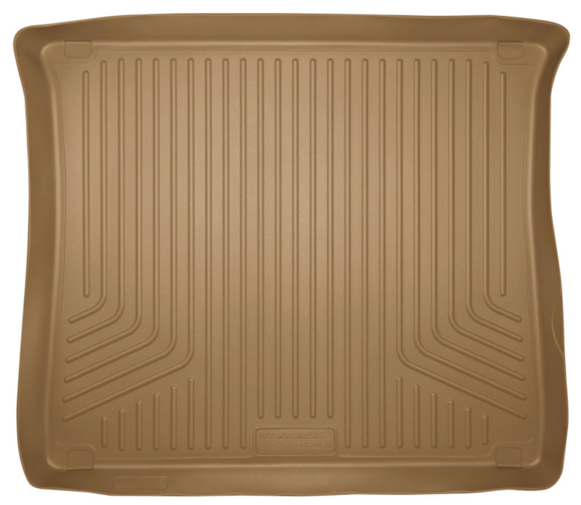 Picture of Husky Liners 07-13 GM Escalade-Suburban-Yukon WeatherBeater Tan Rear Cargo Liners Behind 3rd Row