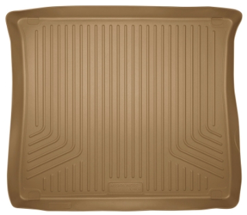 Picture of Husky Liners 07-13 GM Escalade-Suburban-Yukon WeatherBeater Tan Rear Cargo Liners Behind 3rd Row
