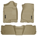 Picture of Husky Liners 07-13 GM Escalade-Suburban-Yukon WeatherBeater Tan Front & 2nd Seat Floor Liners