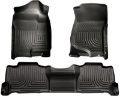 Picture of Husky Liners 07-13 GM Escalade ESV-Avalanche-Suburban WeatherBeater Black Front-2nd Row Floor Liners
