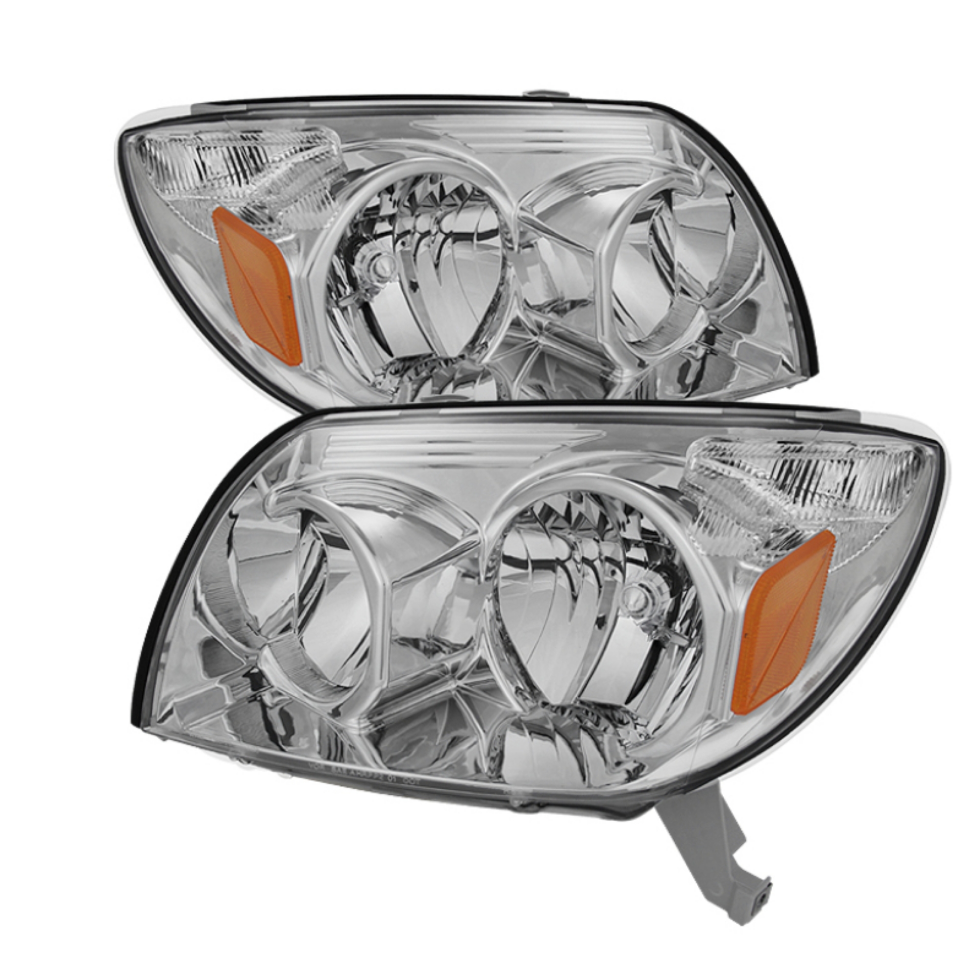 Picture of xTune Toyota 4Runner 03-05 Crystal Headlights Chrome HD-JH-T4R03-AM-C