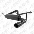 Picture of MBRP 12 Jeep Wrangler- Rubicon 3-6L Cat Back Single Rear Exit Black Exhaust