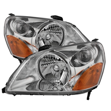 Picture of xTune Honda Pilot 03-05 Crystal Headlights Chrome HD-JH-HPIL03-AM-C