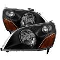 Picture of xTune Honda Pilot 03-05 Crystal Headlights Black HD-JH-HPIL03-AM-BK