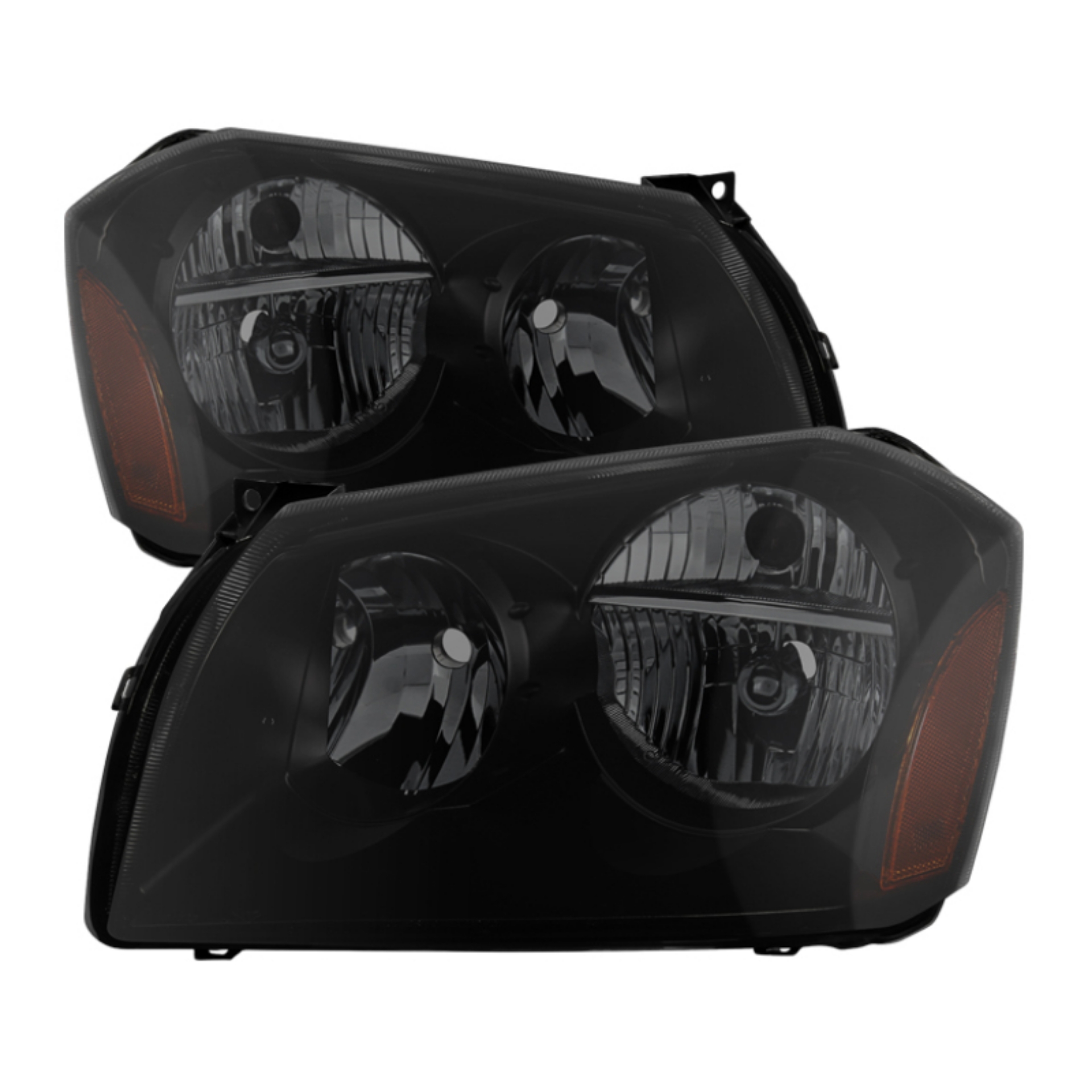 Picture of xTune Dodge Magnum 05-07 Crystal Headlights Black Smoked HD-JH-DMAG05-AM-BSM