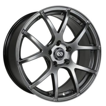 Picture of Enkei M52 18x8 32mm Offset 5x120 Bolt Pattern 72-6mm Bore Dia Hyper Black Wheel