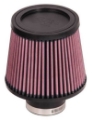 Picture of K&N Universal Rubber Filter-Round Tapered 2-5in Flange ID x 6in Base OD x 5in Top OD x 5in Height