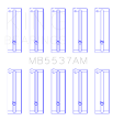 Picture of King Ford-Kia-Mazda DOHC 16 Valve-SOHC 8 Valve-SOHC 16 Valve Size +0-5 Main Bearing Set