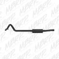 Picture of MBRP 12 Jeep Wrangler-Rubicon 3-6L V6 Cat Back Single Rear Exit Off-Road Black Exhaust