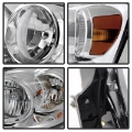 Picture of xTune Dodge Ram 1500 06-08 - Ram 2500-3500 06-09 Amber Crystal Headlights Chrome HD-JH-DR06-AM-C