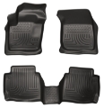 Picture of Husky Liners 13-16 Ford Fusion WeatherBeater Combo Black Floor Liners