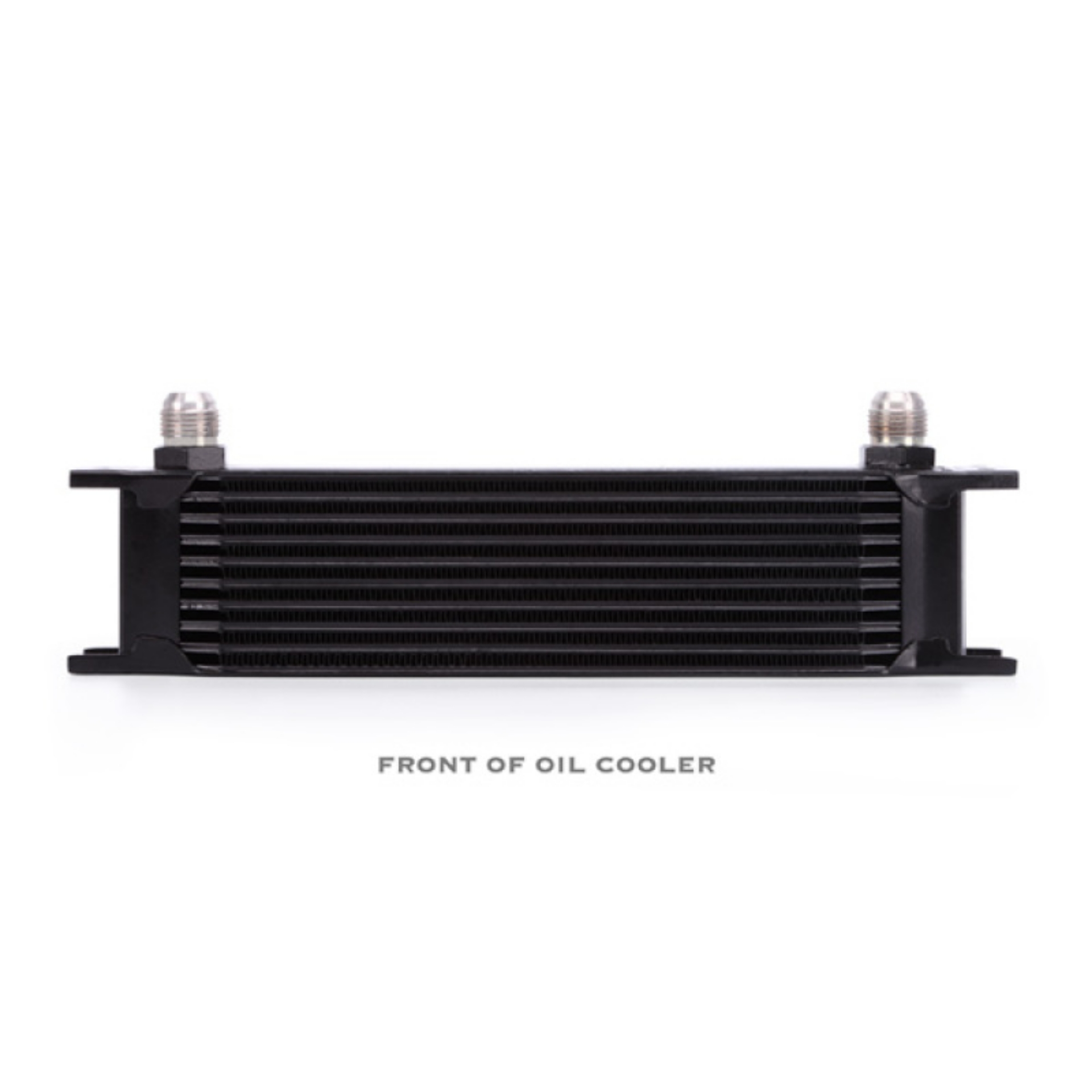 Picture of Mishimoto Universal 10 Row Oil Cooler - Black