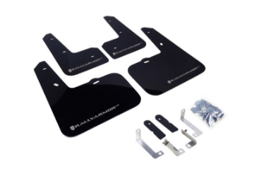 Picture of Rally Armor 12-18 Hyundai Veloster Black UR Mud Flap w- Silver Logo