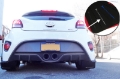 Picture of Rally Armor 12-18 Hyundai Veloster Black UR Mud Flap w- Silver Logo