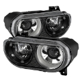 Picture of xTune Dodge Challenger 08-14 Xenon Hid Model Only Projector Headlamps Black HD-JH-DCHAL08-HID-BK