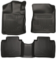 Picture of Husky Liners 12-13 Toyota Venza WeatherBeater Black Front & 2nd Seat Floor Liners