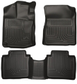 Picture of Husky Liners 12-13 Toyota Venza WeatherBeater Black Front & 2nd Seat Floor Liners