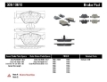 Picture of StopTech Performance 12 BMW X1 - 09-13 Z4 - 06 325 Series Exc E90 Front Brake Pads
