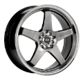 Picture of Enkei EV5 18x7-5 5x100-114-3 45mm Offset Hyper Black Wheel