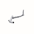 Picture of MBRP 88-93 Dodge 2500-3500 Cummins 4WD Turbo Back Single Side Exit No Muffler PLM Series Exhaust