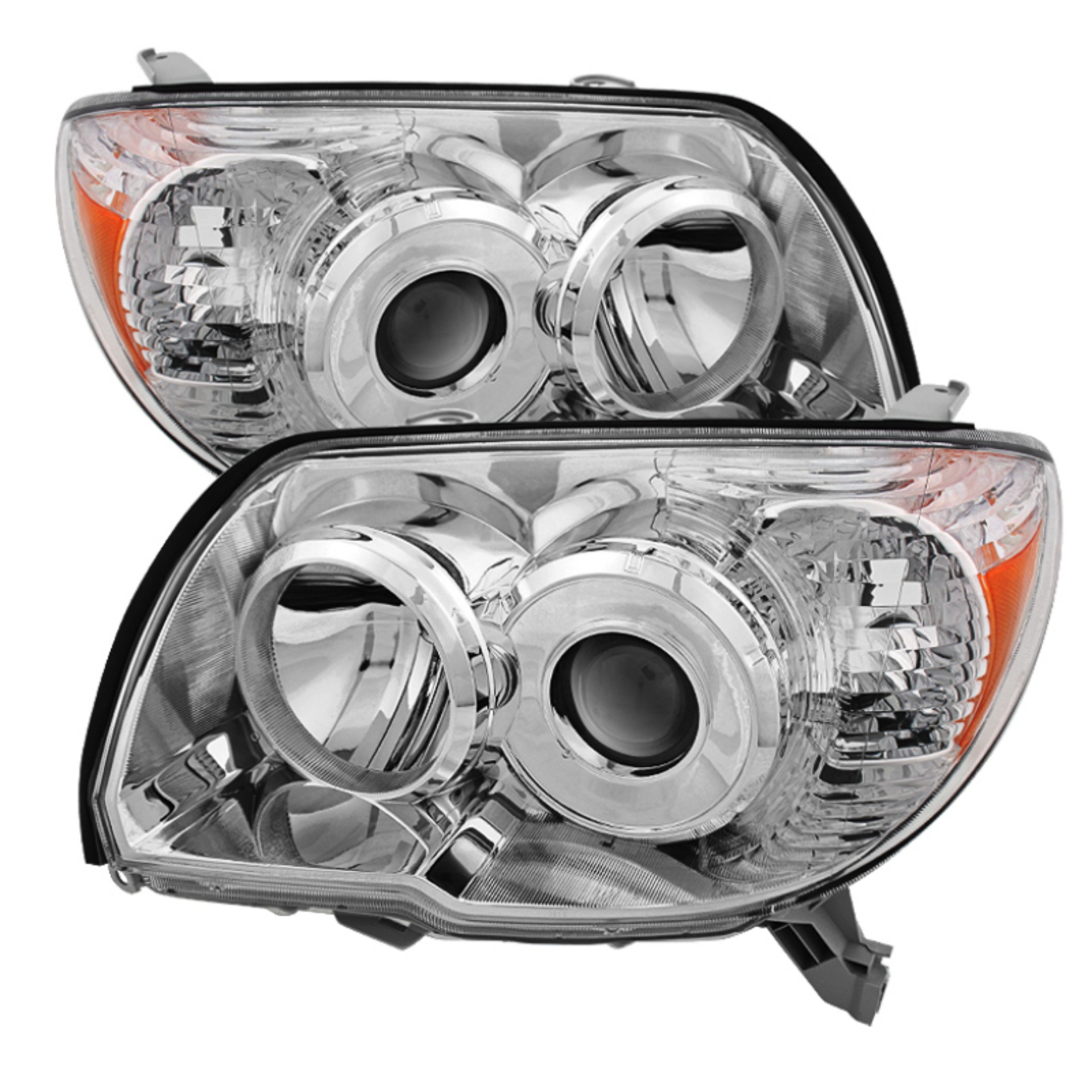 Picture of xTune Toyota 4Runner 06-09 Crystal Headlights Chrome HD-JH-T4R06-AM-C