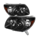 Picture of xTune Toyota 4Runner 06-09 Crystal Headlights Black HD-JH-T4R06-AM-BK