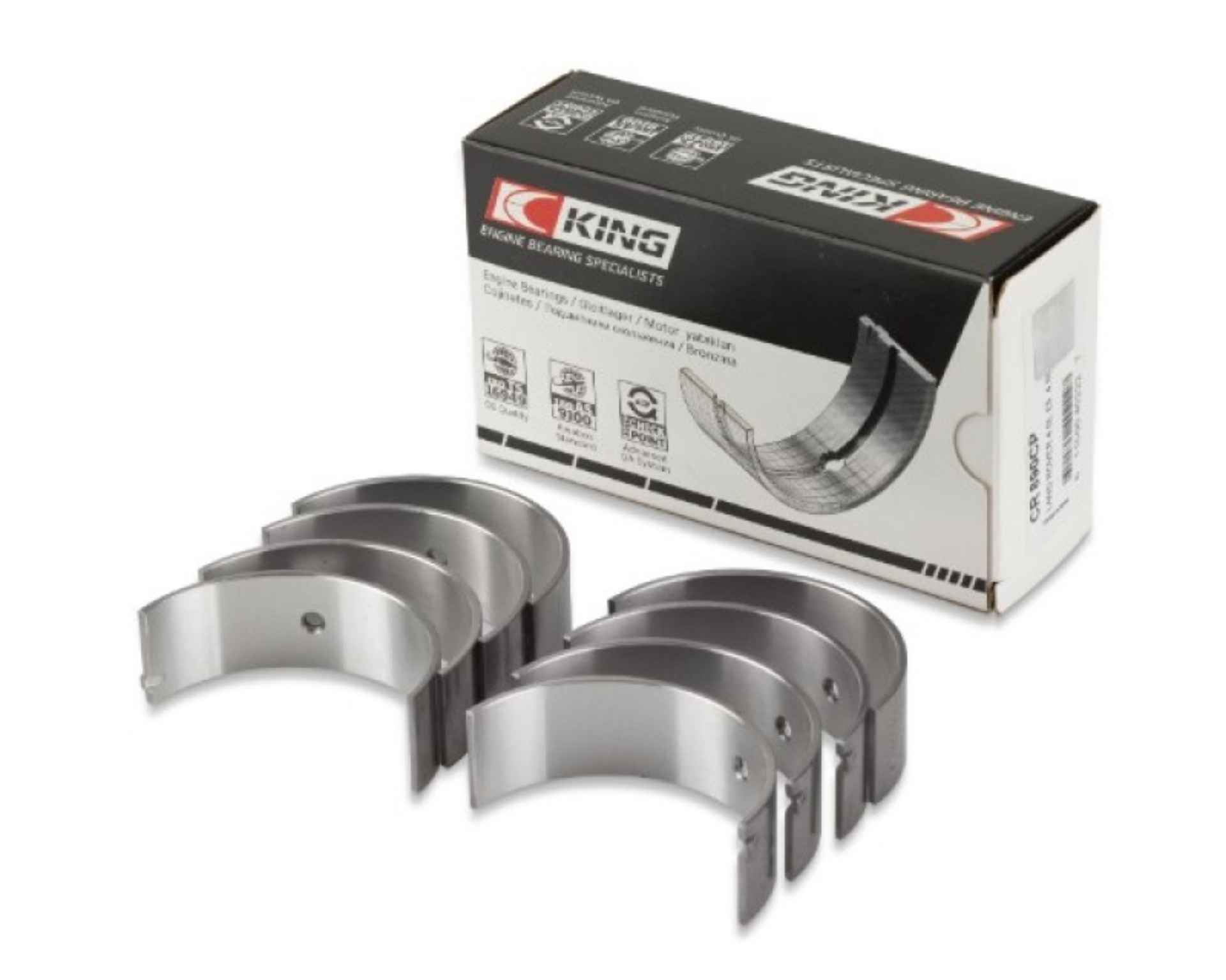 Picture of King Engine Bearings 85-01 Toyota 5SFE L4 DOHC 16 Valves Rod Bearing Set - Size STD