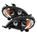Picture of xTune Mercedes Benz W163 Ml-Class 98-01 Projector Headlights Black PRO-JH-MBW16398-BK