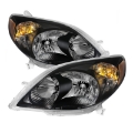 Picture of xTune Toyota Matrix 03-08 Crystal Headlights Black HD-JH-TM03-AM-BK