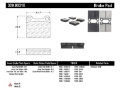 Picture of StopTech Performance 98-04 Volvo C70-98-00 V70 Rear Brake Pads