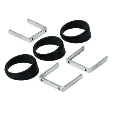 Picture of Autometer or Autogage 2-1-16in Black Angle Rings -- 3 Pack