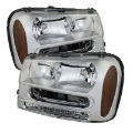 Picture of xTune Chevy Trailblazer 02-09 Crystal Headlights Chrome HD-JH-CTB02-AM-C