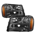 Picture of xTune Chevy Trailblazer 02-09 Crystal Headlights Black HD-JH-CTB02-AM-BK
