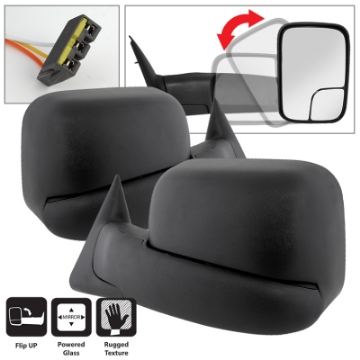 Picture of xTune Dodge Ram 94-97 L&R Manual Extendable Power Adjust Mirror MIR-DRAM94-PW-SET