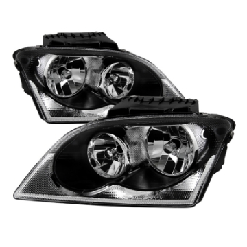Picture of xTune Chrysler Pacifica 04-06 Halogen OEM Style Headlights Black HD-JH-CHRPA04-BK