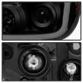 Picture of xTune Toyota Tundra 07-13 LED Light Bar Projector Headlights Black Smoked PRO-JH-TTU07-LED-BSM