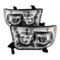 Picture of xTune Toyota Tundra 07-13 Projector Headlights Eliminates AFS LED Halo Chrome PRO-JH-TTUN07-CFB-C
