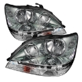 Picture of xTune Lexus Rx300 99-03 Halogen Only Bulbs Not Included OEM Style Headlights Chrome PRO-JH-LRX99-C