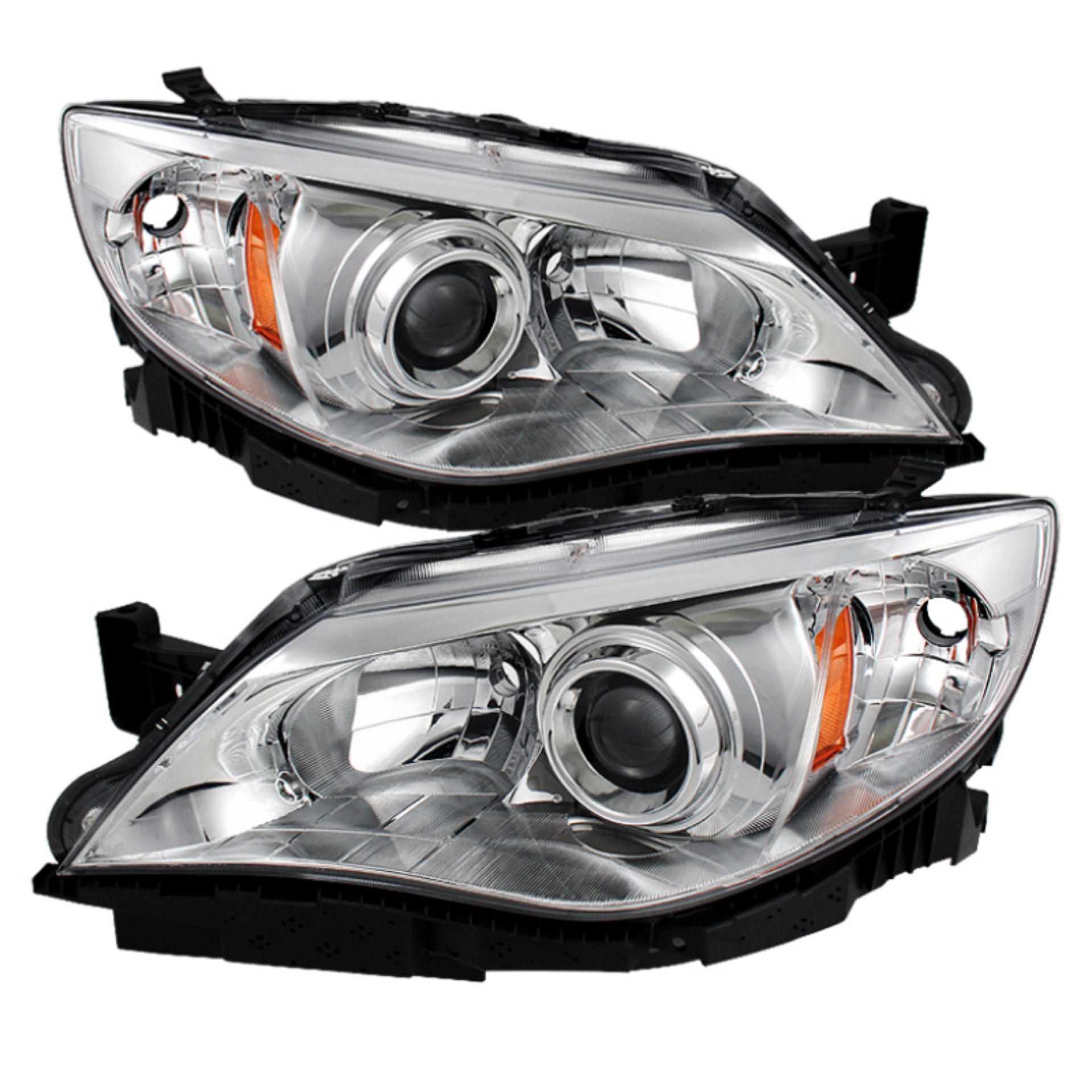 Picture of xTune Subaru Impreza Wrx 08-14 Halogen Models Only Headlights Chrome HD-JH-SI08-AM-C