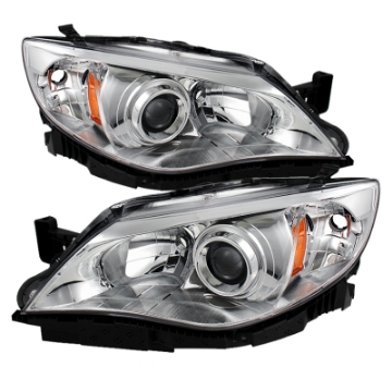 Picture of xTune Subaru Impreza Wrx 08-14 Halogen Models Only Headlights Chrome HD-JH-SI08-AM-C
