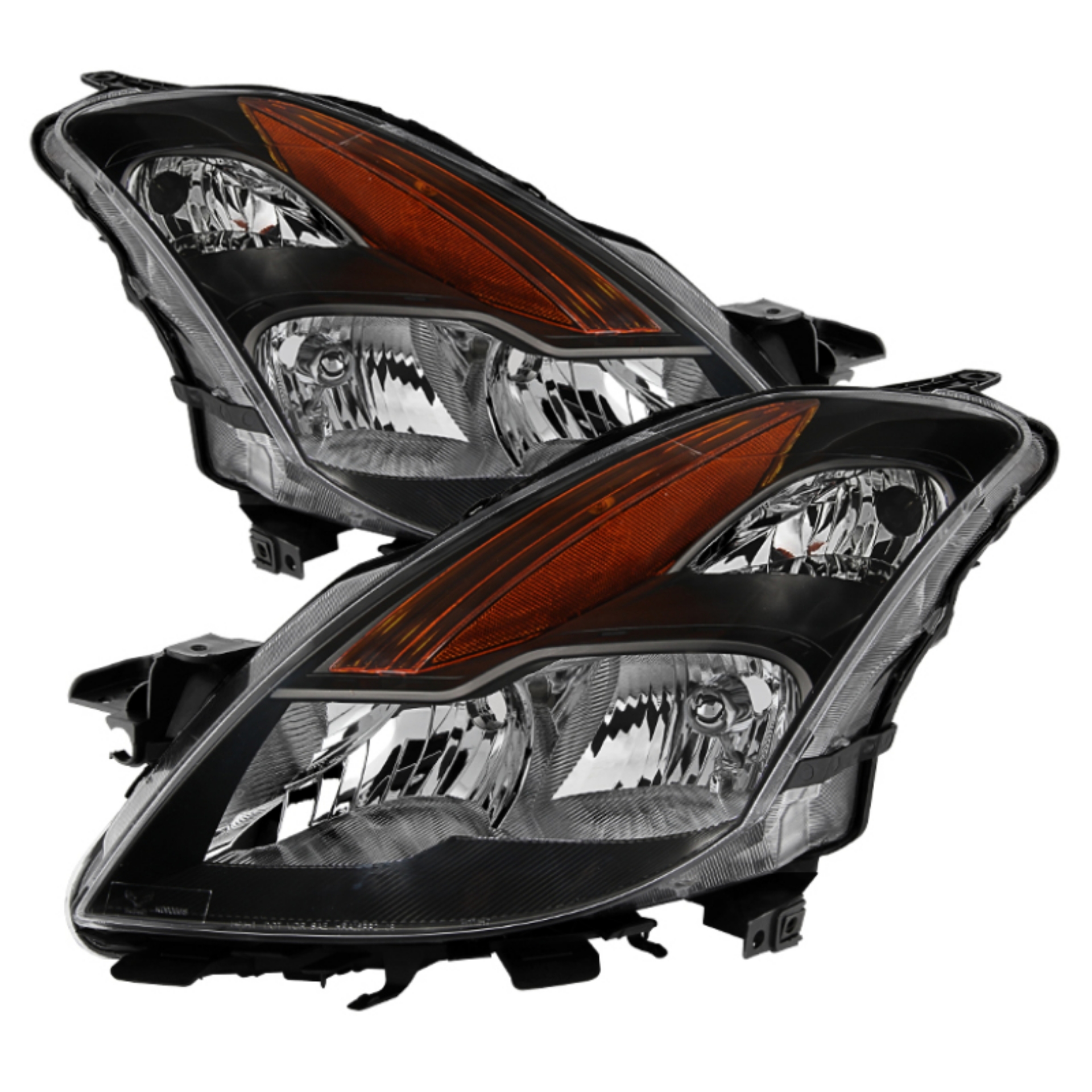 Picture of xTune Nissan Altima Coupe 08-09 Halogen Only OEM Headlights Black HD-JH-NA08-2D-BK