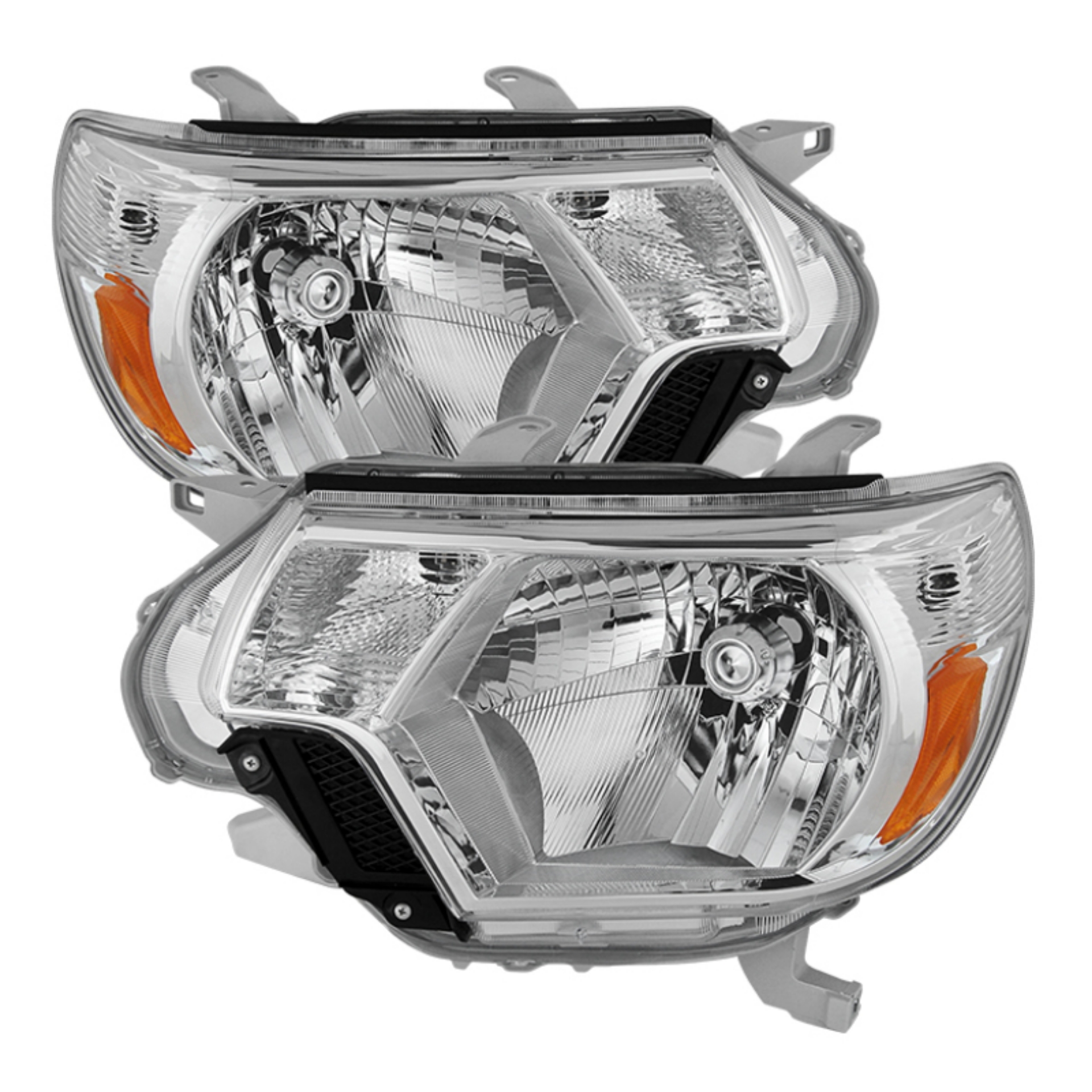 Picture of xTune Toyota Tacoma 2012-2015 OEM Style Headlights Chrome HD-JH-TTA12-AM-C