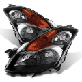 Picture of xTune Nissan Altima 07-09 Sedan Crystal Headlights Halogen Model Only Black HD-JH-NA07-AM-BK