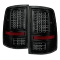 Picture of xTune Dodge Ram 1500 09-14 LED Tail Lights Incandescent Model Black Smoke ALT-JH-DR09-LED-G2-BSM