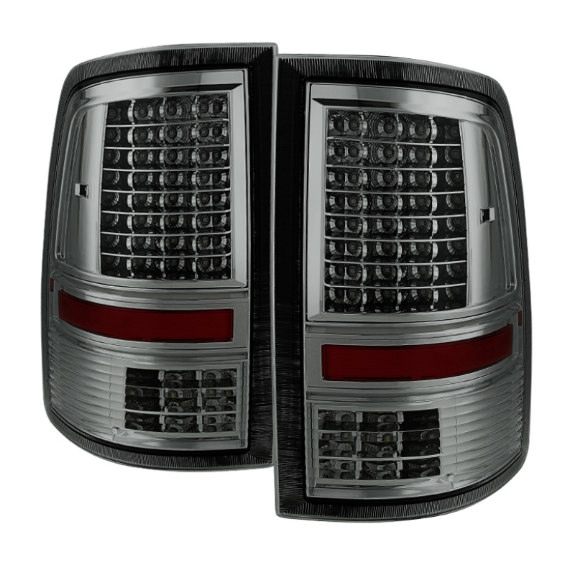 Picture of xTune Dodge Ram 1500 09-14 LED Tail Lights Incandescent Model Only Smoked ALT-JH-DR09-LED-G2-SM