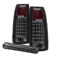 Picture of xTune Yukon Denali 99-00 LED Tail Lights w- 3rd LED Brake Light Smoked ALT-JH-CCK88-LED-SET-SM