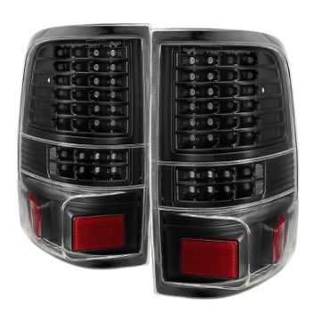 Picture of xTune Ford F150 Styleside 04-08 LED Tail Lights Black ALT-JH-FF15004-LED-G2-BK