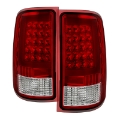 Picture of xTune GMC Sierra 07-13 LED Tail Lights Red Clear ALT-ON-GS07-G2-LED-RC