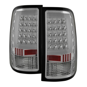 Picture of xTune GMC Sierra 07-13 LED Tail Lights Chrome ALT-ON-GS07-G2-LED-C