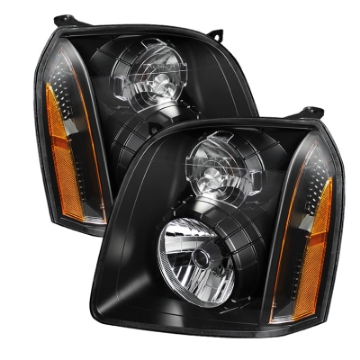 Picture of xTune GMC Yukon Denali 07-14 Crystal Headlights Black HD-JH-GYD07-AM-BK